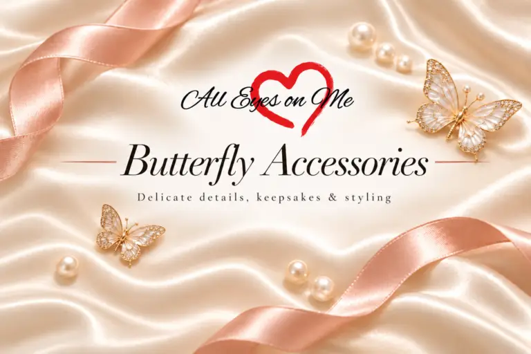 Timeless flower and rose-inspired styling with rich red accents, satin ribbon and pearls for weddings, bridal celebrations and special occasions.